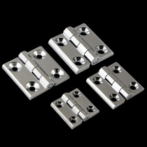 Bisagra de aleación de zinc de alta resistencia para puertas de gabinetes, equipo de bisagra industrial reforzado - Product Image 3