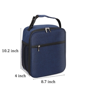 Fashionable <b>Insulated</b> <b>Lunch</b> <b>Bag</b> for <b>Adults</b> Portable Waterproof Durable Reusable <b>Small</b> <b>Lunch</b> Box for Men and Women - Product Image 4