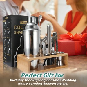 Ensemble de shakers à cocktails transfrontalier, en acier inoxydable épaissi, style minimaliste, moderne et <span class=keywords><strong>simple</strong></span>, outils de bar, <span class=keywords><strong>shaker</strong></span> Boston - Product Image 1
