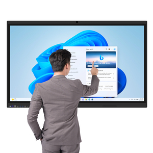 Pizarra inteligente interactiva con pantalla táctil, tablero Digital interactivo inteligente de 110 pulgadas, tablero Digital interactivo para el aula - Product Image 1