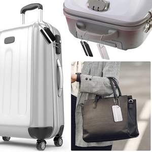 Étiquettes de bagages en métal personnalisées pour avions, de haute qualité, en aluminium, avec motifs de lettres personnalisés, vente en gros - Product Image 5