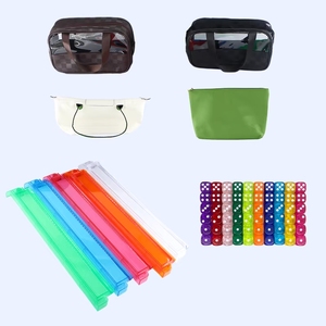 Tuiles de Mahjong Américaines Modernes Gravées 160 Pièces Luxe 4 Couches 32mm Rouge Vert Acrylique Pliable Ensemble Portable Durable Expédition Rapide - Product Image 6