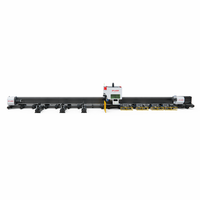 Máquina de Corte Láser CNC de 4 Ejes con 3 Mandriles, Automática, con Clasificación IPG, Serie DPE-L, Carga Automática de Chatarra Metálica
