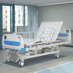 LC-S305 manuel lit d'hôpital à trois fonctions lit d'hôpital rééducation multifonctionnelle en soins intensifs pour la maison et les milieux médicaux - Product Image 5