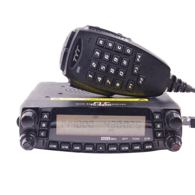 New Version!!!TYT Quad Band Transceiver 10M/6M/2M/70cm Ham Radio VHF/UHF TH-9800 Two Way and Amateur Radio