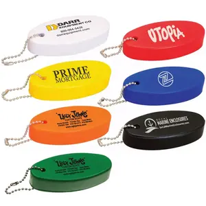 Promotion porte-clés flottant en mousse eva de différentes formes, impression personnalisée logo, porte-clés flottant