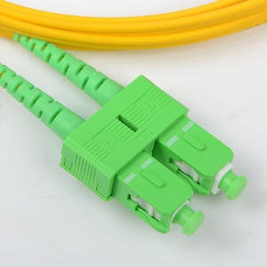 カスタマイズされた二重シングルモード光ファイバパッチコード2.0/3.0mm APC UPC FTTH CATV 1/2/3M LC FC SM DX OS2 G652D 9/125μ<span class=keywords><strong>m</strong></span> - Product Image 6