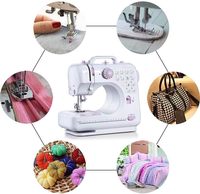 Machine à Coudre Domestique Électrique Mini 505 Portable Multifonction pour Vêtements d'Enfants, Vente en Gros