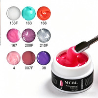 Gel UV Constructeur Épais à Séchage Rapide Sans HEMA, à Dissoudre, pour Usage en Salon, Durcissement LED, Longue Durée, Fournitures d'Art Ongulaire