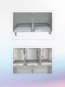 PL-005 Pet Hospital Cage Hot Selling Animal Stainless Steel Pet Cage With High Quality