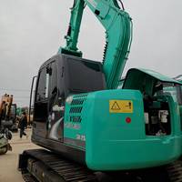 Excavator Bekas KOBELCO SK75 Terlaris 7TON Mini Digger Mesin Jepang Crawler Bagger SK70 140 200 KOBELCO Excavator Pemindah Tanah