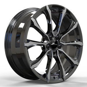 Jantes forgées chromées noires personnalisées JPwheels Factory pour <span class=keywords><strong>Toyota</strong></span>, en alliage d'aluminium forgé, 5x114.3, 20 pouces, 5 trous, J06262 - Product Image 1