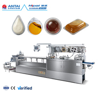 Machine d'emballage sous blister automatique en PVC et aluminium ANTAI avec commande PLC pour l'industrie alimentaire, le miel, les vinaigrettes et les sirops liquides