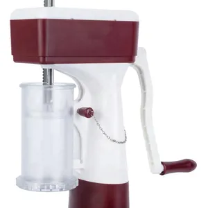 Factory Direct Supply Electric Wine Red Stainless Steel household hand noodle machine