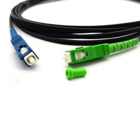 Cable de Fibra Óptica para Exteriores SC/UPC SC/APC FTTH G657A, Cable de Conexión de 2.0*3.0mm, 1 Núcleo, G657A1