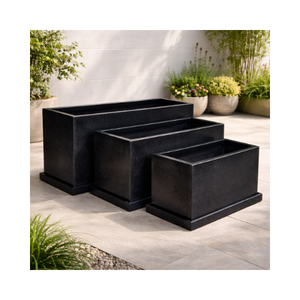 High Quality Indoor/ <b>Outdoor</b> Garden <b>Planters</b> Pots Fiberglass Flowers Pot New Model Eco-Friendly New Designs Lightweight - Product Image 1