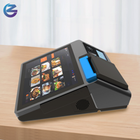 Tablette haute vitesse double écran POS Z100 Terminal Android avec lecteur de cartes pour la gestion des stocks, les restaurants et les caisses de détail