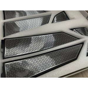 For Bmw New X3 G45 G48 Car Accessories Interior <b>Door</b> Horn Cover, Trim Panel Decorative Led Lamp Speaker Housing Cover - Product Image 2