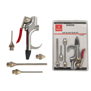 Kit de souffleur d'air compact 5 pièces, mini compresseur d'air, pistolet à air comprimé pour un dépoussiérage efficace - Product Image 4