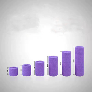 HUALIAN Unisex Terry Cloth algodón banda para el sudor personalizado poliéster deportes pulsera para tenis Yoga protección Flexible - Product Image 3