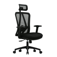 Chaise de bureau de luxe robuste importée de Chine et d'Inde, en nylon, avec fonctions réglables, en tissu, pour usage domestique ou professionnel