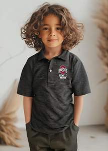 Wes ve Willy gençlik erkek/kız kolej spor Fan kısa kollu nakış ön Logo ile bulutlu iplik için - Product Image 3