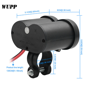 <span class=keywords><strong>Chargeur</strong></span> USB simple <span class=keywords><strong>pas</strong></span> <span class=keywords><strong>cher</strong></span> avec interrupteur, <span class=keywords><strong>chargeur</strong></span> de téléphone étanche pour moto avec allume-cigare - Product Image 5