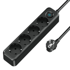 ODM延長コード4コンセント700Jサージプロテクタープラグ6フィートユニバーサルACソケットEU電源タップ - Product Image 2