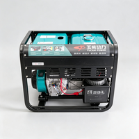 Générateur diesel silencieux de 10 kW, station d'alimentation mobile pour maison, villa, ferme, alimentation temporaire