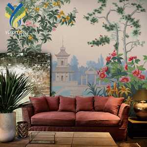 <span class=keywords><strong>Papier</strong></span> <span class=keywords><strong>peint</strong></span> mural floral personnalisé pour la décoration de la maison, PVC vinyle, tissu non tissé, 3D 16D, <span class=keywords><strong>papier</strong></span> <span class=keywords><strong>peint</strong></span> mural - Product Image 1