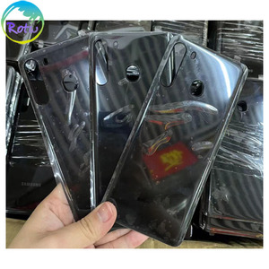 Carcasa Trasera de Vidrio para Batería, Tapa Trasera para Samsung Galaxy <span class=keywords><strong>A21</strong></span> - Product Image 1