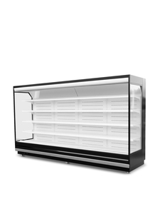 Exhibición del producto Refrigerador Gabinete de cortina de viento Refrigerador abierto <span class=keywords><strong>Supermercado</strong></span> con puerta de vidrio - Product Image 5