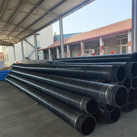 Tuyau en caoutchouc NBR à quatre spirales en fil d'acier Yongyi 150 mm, épaisseur de paroi 9,8 mm, haute résistance, résistant à l'usure et à la corrosion