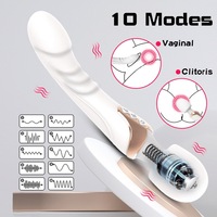 Leistungsstarker AV-Vibrator für Frauen, USB-Aufladbar, Doppelmotoren, Wasserdicht, Klitoris- und G-Punkt-Stimulation, Vagina-Massagegerät