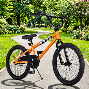 Vélo pour enfants style <span class=keywords><strong>BMX</strong></span> 12-16 pouces avec roues d'apprentissage, béquille 20'', selle réglable, cadre en acier au carbone, frein à rétropédalage, pour garçons de 2 à 14 ans - Product Image 3