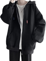 Sudadera con capucha premium para hombre con cremallera completa, chaqueta de forro polar con diseño de personaje, secado rápido, estilo urbano, deportivo, informal, oversize, venta al por mayor