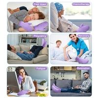 Chaussettes de glace en gel personnalisées pour les mains et les pieds, gants de cryothérapie, compresses pour les pieds pour les soins de chimiothérapie et le soulagement de la neuropathie