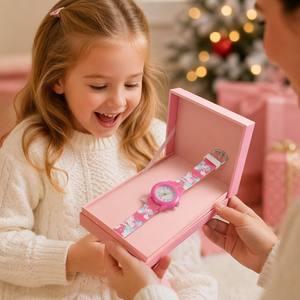 Montre Enfant Licorne Cartoon en Silicone Coloré avec Impression, Cadran Transparent, Idéale pour l'Apprentissage du Temps, Cadeau Éducatif pour Filles - Product Image 6