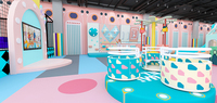 Aire de jeux intérieure pour enfants QiaoQiao, équipement de jeu souple, conception d'aire de jeux commerciale, équipement d'aire de jeux intérieure