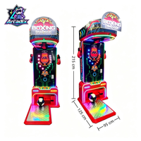 MAKER Machine d'arcade simulateur de boxe et de kick-boxing à fort potentiel de profit, jeu interactif de frappe au sac de boxe, Maquina De Boxeo pour cinémas et salons