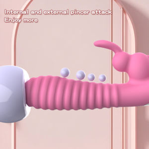 Goedkope G Spot Realistische Konijn Vibrators Orgasme Seks En De Stad Kleine Beste Usb Lading Roze Konijn Vibrator Seksspeeltje Voor Vrouwen - Product Image 5