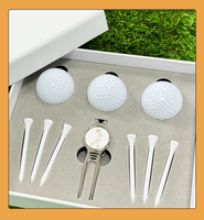Coffret Cadeau de Golf Exécutif Personnalisé Haut de Gamme, Ensemble d'Accessoires de Golf de Luxe pour Événements Corporatifs