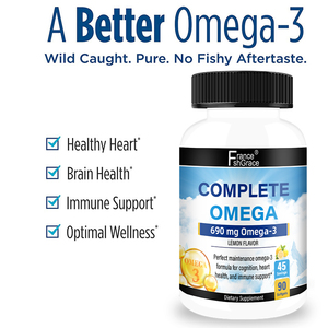 Huile de poisson oméga <span class=keywords><strong>3</strong></span> 690 mg, extrait d'huile de poisson, soutien immunitaire, santé du cerveau et du cœur, santé, huile de poisson oméga <span class=keywords><strong>3</strong></span> non OGM, gélules molles, <span class=keywords><strong>90</strong></span> gélules molles - Product Image 4