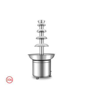 Air Mancur Cokelat Portabel 6 Lapis - Peralatan Meja Dessert Buah & Kacang Bertenaga Listrik - Menara Air Terjun Leleh untuk Pesta Kecil - Product Image 1