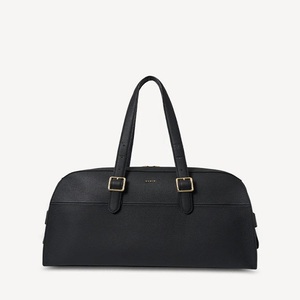 Women Casual Faux <b>Leather</b> Shoulder Tote <b>Bag</b> with Smooth Zipper Closure <b>Soft</b> Polyester Lining Fashion Tassel Accent Lightweight - Product Image 4