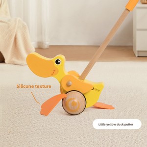 รถเข็นเด็กหัดเดิน Kelaishai แบบไม้ สำหรับเด็กอายุ 3 ปีขึ้นไป ของเล่นเสริมพัฒนาการเด็กเล็ก รับน้ำหนักได้ 10 กก. - Product Image 3