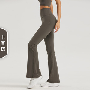 CK1524 <span class=keywords><strong>Pantaloni</strong></span> Bootcut a Gamba Larga per Donne Alte, <span class=keywords><strong>Pantaloni</strong></span> <span class=keywords><strong>Yoga</strong></span> a Zampa Lunga per Corsa, Fitness, Abbigliamento Sportivo e Palestra - Product Image 3
