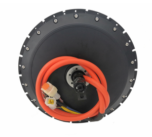 มอเตอร์ดุมล้อจักรยานไฟฟ้า QS273 40H <span class=keywords><strong>V3</strong></span> รุ่น 72V 8000W แบบ Dropout 150-155 มม. 3.5T หรือ 5T สำหรับจักรยาน Enduro หรือมอเตอร์ไซค์ - Product Image 2