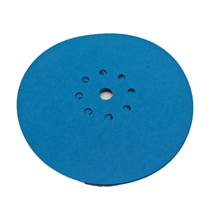 Disque abrasif bleu-violet de 9 pouces à 9 trous, spécial <span class=keywords><strong>ponçage</strong></span> mural, fixation auto-agrippante, pour le polissage du mastic mural et du <span class=keywords><strong>plâtre</strong></span> - Product Image 2