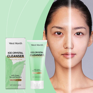 West & Month Anti-Acne detergente rassodante rinfrescante Gel idratante e idratante Non aderente per la pelle grassa - Product Image 2